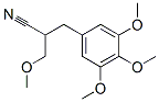 3-methoxy-2-(3,4,5-trimethoxybenzyl)propiononitrile