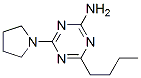 4-Butyl-6-(1-pyrrolidinyl)-1,3,5-triazin-2-amine
