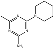 4-Methyl-6-(1-piperidinyl)-1,3,5-triazin-2-amine