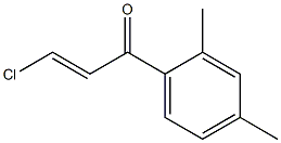 β-Chloro-2',4'-dimethylacrylophenone