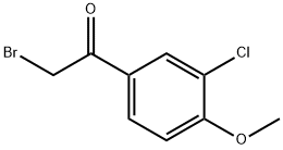 2-溴-1-(3-氯-4-甲氧苯基)乙烷-1-酮