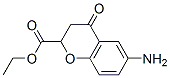 6-Amino-4-oxo-2-chromancarboxylic acid ethyl ester