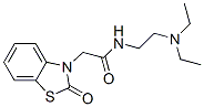 N-[2-(Diethylamino)ethyl]-2-oxobenzothiazole-3(2H)-acetamide