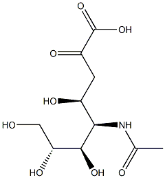 5-acetamido-3,5-dideoxygalactosyloctulosonic acid