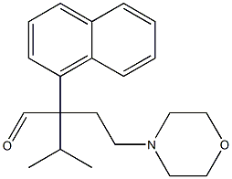 α-Isopropyl-α-(1-naphtyl)-4-morpholinebutanal