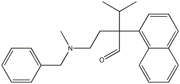 α-[2-(Benzylmethylamino)ethyl]-α-isopropyl-1-naphthaleneacetaldehyde