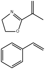 4,5-二氢-2-(1-甲基乙烯基)-恶唑与乙烯基苯的聚合物