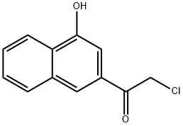 1-Acetonaphthone, 2-chloro-4-hydroxy- (8CI)