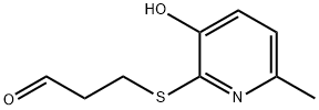 3-[(3-Hydroxy-6-methyl-2-pyridinyl)thio]propanal