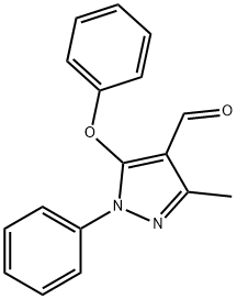 3-METHYL-5-PHENOXY-1-PHENYL-1H-PYRAZOLE-4-CARBALDEHYDE