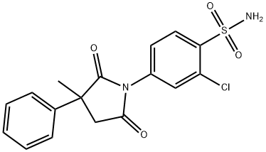 2-chloro-4-(3-methyl-2,5-dioxo-3-phenyl-pyrrolidin-1-yl)benzenesulfona mide