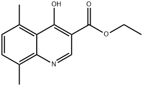 4-HYDROXY-5,8-DIMETHYL-QUINOLINE-3-CARBOXYLIC ACID ETHYL ESTER