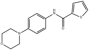 N-(4-morpholinophenyl)thiophene-2-carboxamide