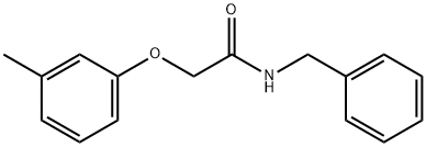 N-benzyl-2-(3-methylphenoxy)acetamide