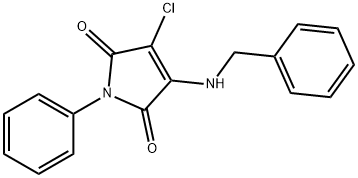 3-(benzylamino)-4-chloro-1-phenyl-1H-pyrrole-2,5-dione
