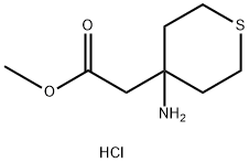 methyl 2-(4-aminothian-4-yl)acetate hydrochloride