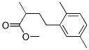 2-Methyl-4-(2,5-dimethylphenyl)butyric acid methyl ester