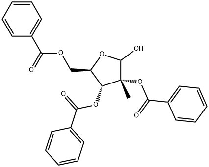 2,3,5-三苯甲酰氧基-2-C-甲基-D-呋喃核糖