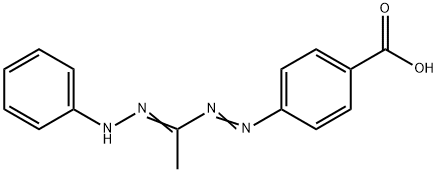 4-(3-Methyl-5-phenyl-1-formazano)benzoic acid
