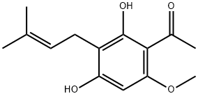 1-[2,4-Dihydroxy-6-methoxy-3-(3-methyl-2-butenyl)phenyl]ethanone