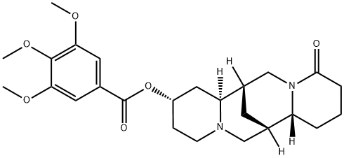 3,4,5-Trimethoxybenzoic acid [(2S,7aα,14aβ)-dodecahydro-11-oxo-7α,14α-methano-2H,6H-dipyrido[1,2-a:1',2'-e][1,5]diazocin-2β-yl] ester