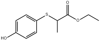 2-[(4-HYDROXYPHENYL)THIO]PROPANOIC ACID ETHYL ESTER