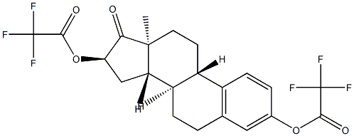 3,16α-Dihydroxyestra-1,3,5(10)-trien-17-one bis(trifluoroacetate)