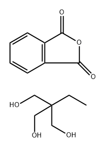 1,3-异苯并呋喃二酮和2-乙基-2-(羟甲基)-1,3-丙二醇的聚合物(9CI)