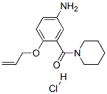 (5-amino-2-prop-2-enoxy-phenyl)-(1-piperidyl)methanone hydrochloride