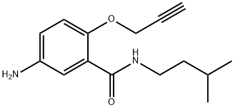 5-Amino-N-isopentyl-2-(2-propynyloxy)benzamide