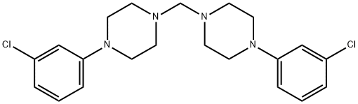 Bis-(m-chlorophenylpiperazino)-methane