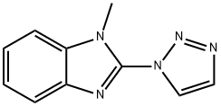 Benzimidazole, 1-methyl-2-(1H-1,2,3-triazol-1-yl)- (8CI)
