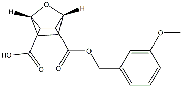(1R,4S)-6-[(3-methoxyphenyl)methoxycarbonyl]-7-oxabicyclo[2.2.1]heptan e-5-carboxylic acid