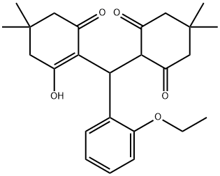 2-[(2-ethoxyphenyl)(2-hydroxy-4,4-dimethyl-6-oxocyclohex-1-en-1-yl)methyl]-5,5-dimethylcyclohexane-1,3-dione