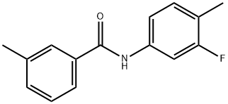 N-(3-氟-4-甲基苯基)-3-甲基苯甲酰胺
