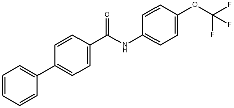 N-[4-(trifluoromethoxy)phenyl][1,1'-biphenyl]-4-carboxamide