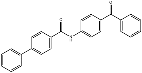 N-(4-benzoylphenyl)-4-biphenylcarboxamide