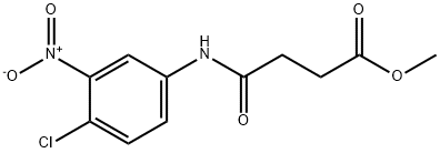 methyl 4-[(4-chloro-3-nitrophenyl)amino]-4-oxobutanoate