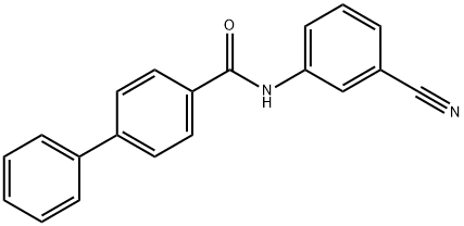 N-(3-cyanophenyl)-4-biphenylcarboxamide