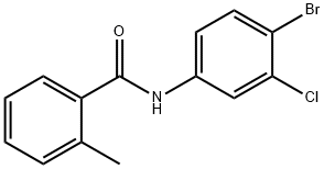 N-(4-bromo-3-chlorophenyl)-2-methylbenzamide