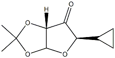 4-C-Cyclopropyl-1-O,2-O-isopropylidene-α-D-erythro-tetrofuranose-3-ulose
