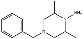 4-benzyl-2,6-dimethyl-piperazin-1-amine