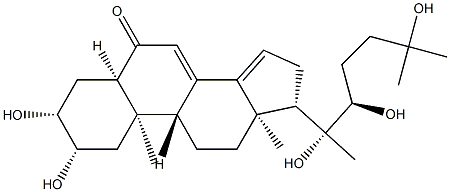 (22R)-2β,3β,20,22,25-Pentahydroxy-5β-cholesta-7,14-dien-6-one