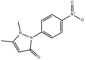2,3-dimethyl-1-(4-nitrophenyl)-3-pyrazolin-5-one