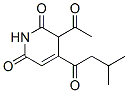 (-)-3-Acetyl-4-(3-methyl-1-oxobutyl)-2,6(1H,3H)-pyridinedione