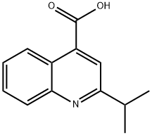 2-异丙基喹啉-4-羧酸