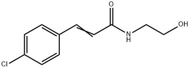 3-(4-Chlorophenyl)-N-(2-hydroxyethyl)propenamide
