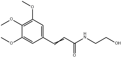 N-(2-Hydroxyethyl)-3-(3,4,5-trimethoxyphenyl)propenamide