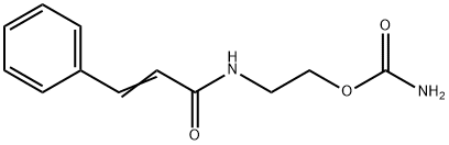 N-[2-[(Aminocarbonyl)oxy]ethyl]-3-phenylpropenamide