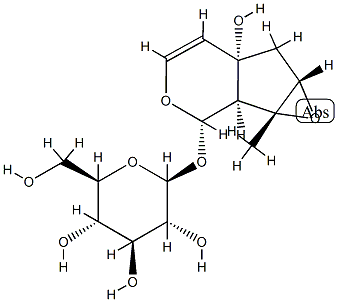 [(1aR)-1a,1bα,2,5a,6,6aβ-Hexahydro-5aα-hydroxy-1aβ-methyloxireno[4,5]cyclopenta[1,2-c]pyran-2α-yl]β-D-glucopyranoside
